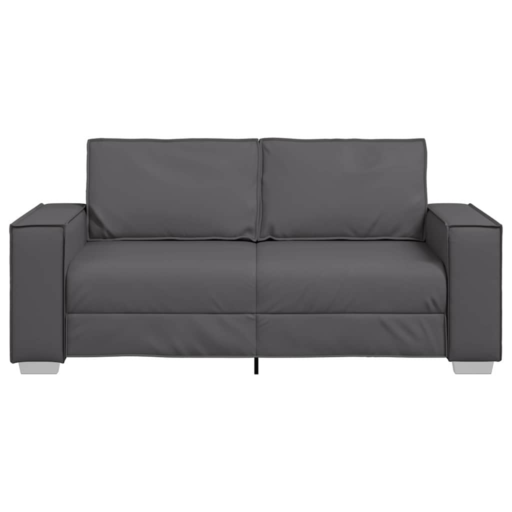 Sofa Chair Grey 180 x 78 x 84 cm Artificial Leather